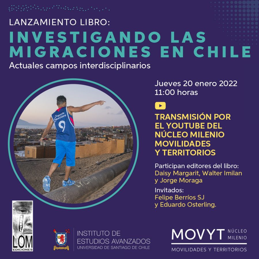 Investigadora del Centro CIELO colabora en libro “Investigando las migraciones en Chile: Actuales campos interdisciplinarios”