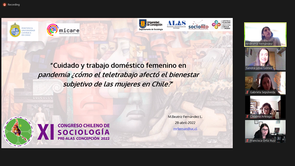 Investigadoras del Centro CIELO UST participan en el XI Congreso Chileno de Sociología Pre-Alas en Concepción